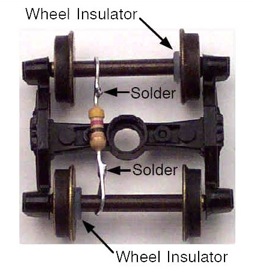 truck with resistor