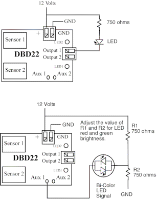 dbd22 external LED drive